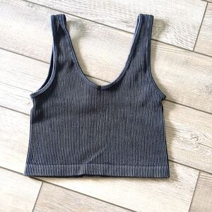 ✨3 FOR $18✨Cropped Ribbed Tank